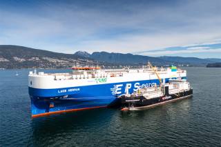 MOL conducted first LNG Bunkering in Western North America among Japanese Shipping Companies